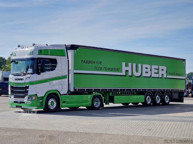 MTS standard Scania 530S V8 NGS Highline 4x2 + Berger Ecotrail - Fu...