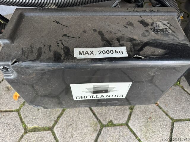 Resväska DAF CF 300 SC / Euro 6D / Tail Lift / Belgium Truck