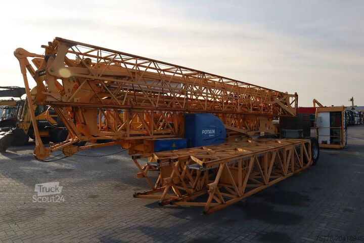 Tornkran Potain IGO T70A | T 70 A | SCHOOL USE | TRANSPORT AXLES