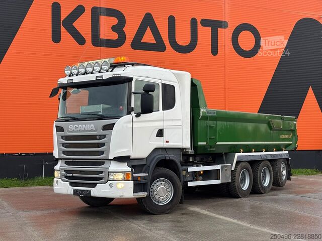 Kiper Scania R 490 8x4*4 BOX L=6071 mm