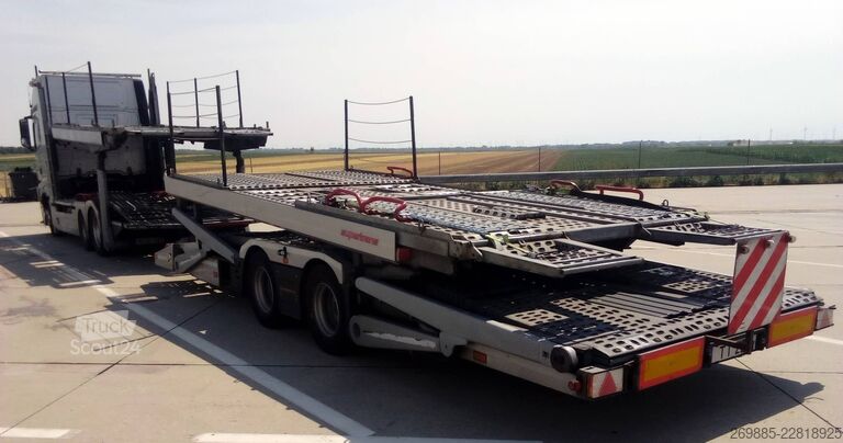 Tovornjak za prevoz avtomobilov Mercedes-Benz Actros 2445 Metago Pro + Supertrans