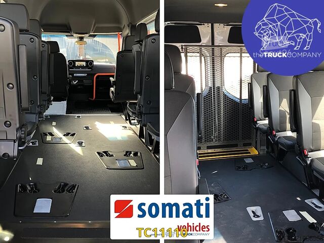 Transporte de pasajeros Mercedes-Benz Sprinter Tourer 311 L2 CDI ROLSTOELVERVOER