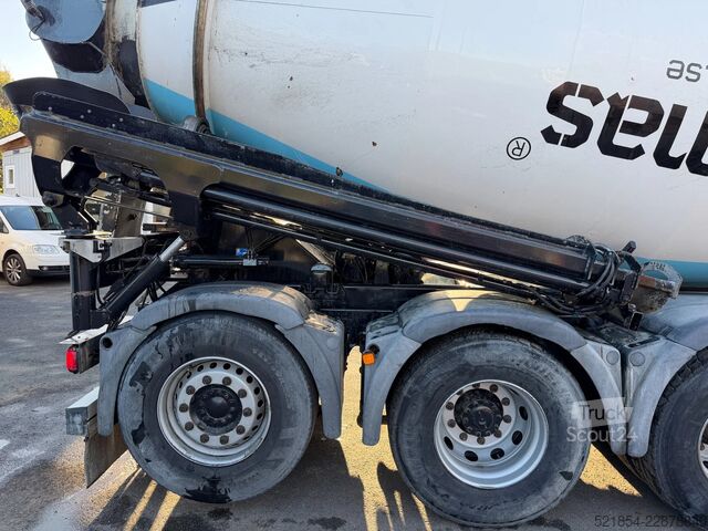 Blender MAN TGX 35.500 8x4, 10m3 Mixer + Hydraulic-slide, 2015