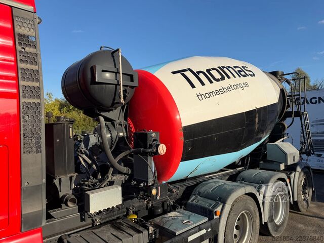 Blender MAN TGX 35.500 8x4, 10m3 Mixer + Hydraulic-slide, 2015