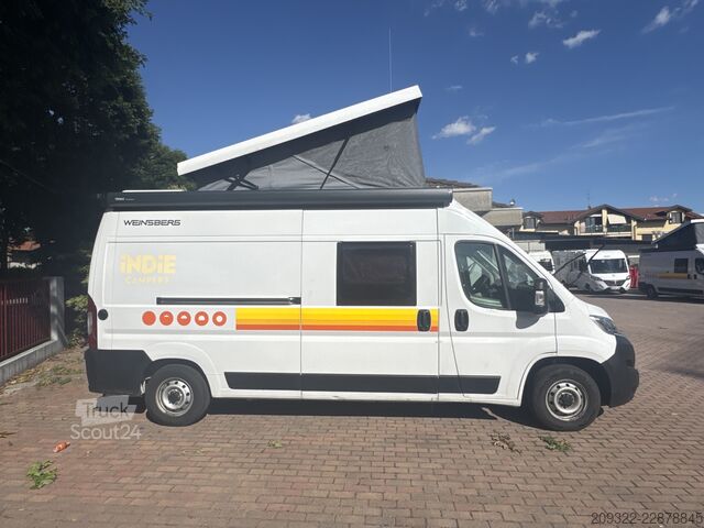 Autorulotă Fiat Ducato Weinsberg Carabus 2023 | Cambio manuale | Tetto a soffietto
