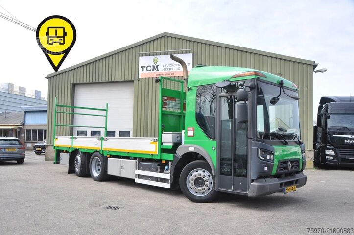 Plataforma de carga Renault D 320 6X2 2018 OPEN BOX + RETARDER