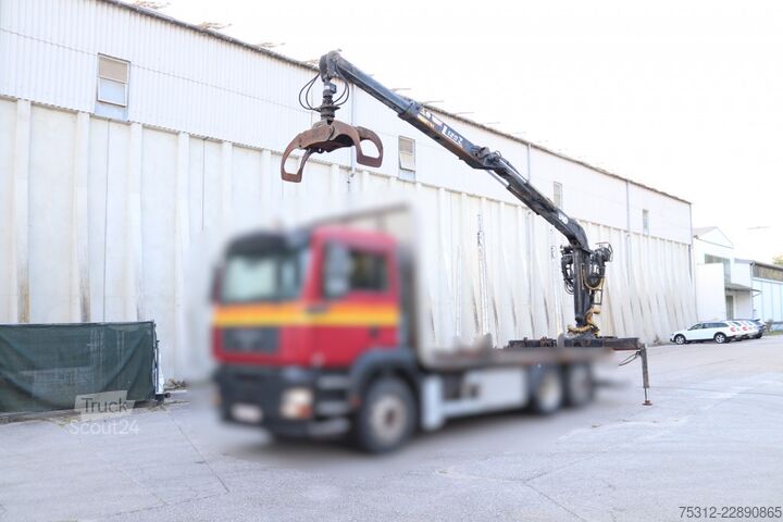 Φορτηγό μεταφοράς ξυλείας  LIV  L120Z78 Holzkran ohne Greifer