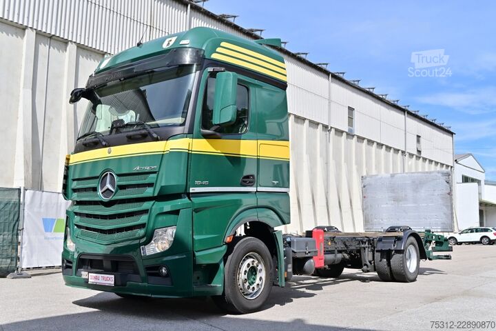 Podwozie ciężarówki Mercedes-Benz Actros 1845  Neuer Motor! Retarder LBW 70%-Reifen