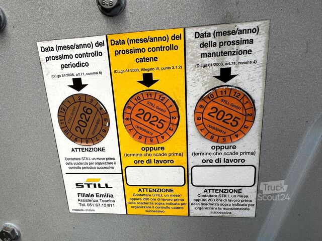 S + UVV 05/27, šoninės apsaugos, elektra, 5 917 val. Still RX 60-25