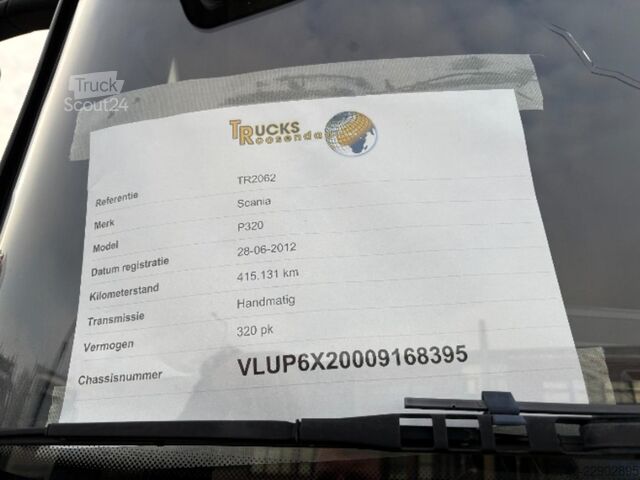  Scania P 320 + BDF SYSTEEM + MANUAL + EURO 5