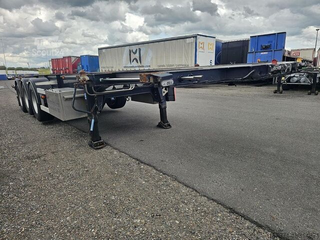 Přeprava kontejnerů LAG 0-3-CC |TANK CONTAINER CHASSIS  ADR| BPW DISC |...