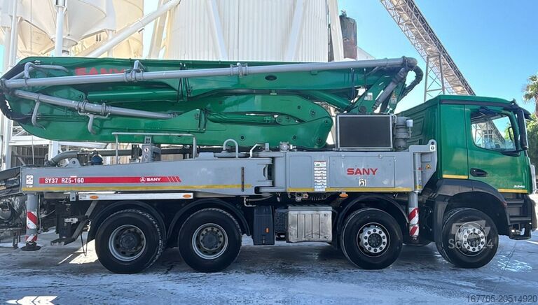 Automatic concrete pump Mercedes-Benz Arocs 3246