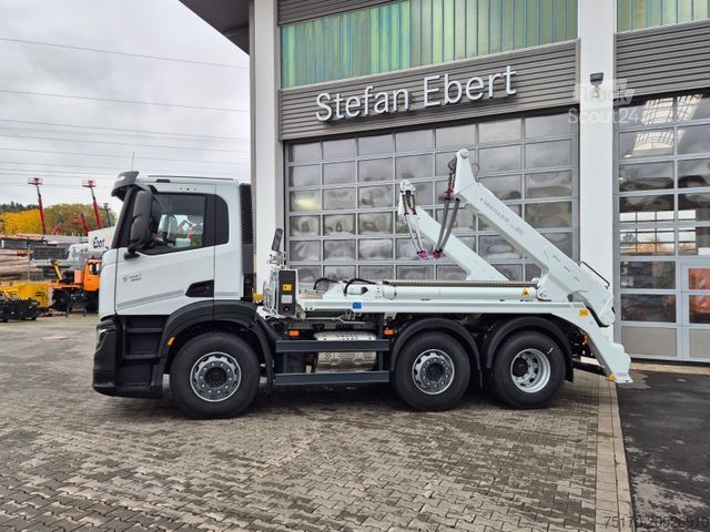 Skip truck IVECO AD260S40X/P Meiller AK16. T Funk AHK