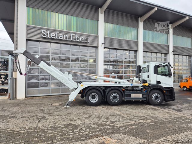 Kippers vrachtauto IVECO AD260S40X/P Meiller AK16. T Funk AHK