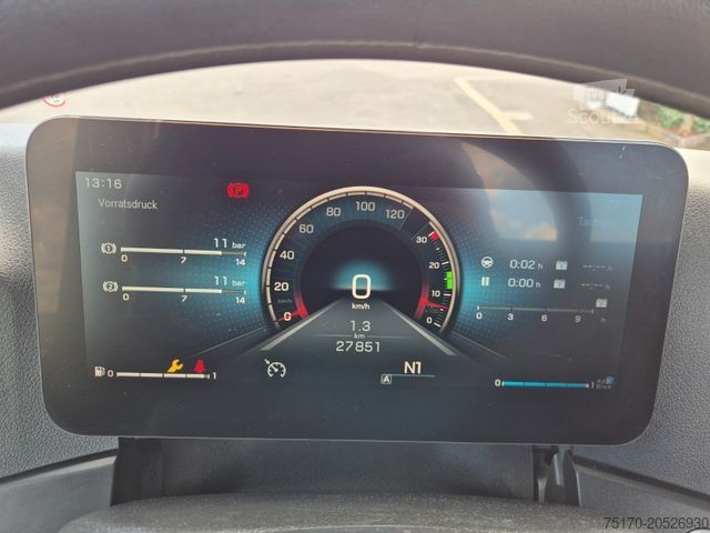 Тристранен самосвал MERCEDES-BENZ Arocs 1935 K 4x2 Meiller AHK Navi PPC Klima