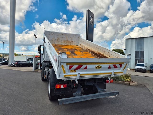 Тристранен самосвал MERCEDES-BENZ Arocs 1935 K 4x2 Meiller AHK Navi PPC Klima