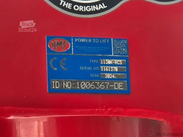 Damperli kamyon IVECO Eurocargo ML150E32WS 4x4 Kran HMF 1130K Funk AHK