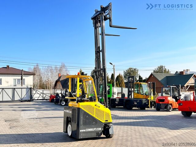 Cărucior cu stivuitor cu 4 căi Combilift CB3000 / FREE LIFT / NEW TIRES /LIKE NEW