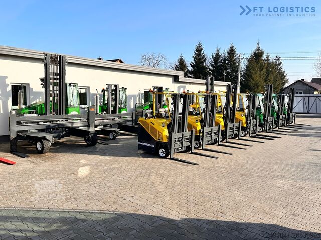 Carretilla elevadora de 4 vías Combilift CB3000 / FREE LIFT / NEW TIRES /LIKE NEW