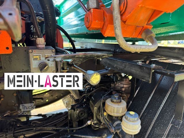 Gru montata su autocarro UNIMOG U 1200 Atlas 75.2 Kran 14 m Funk FB  *1. Hand