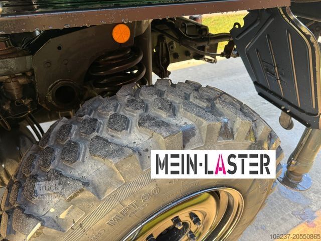 Lastbilsmonterad kran UNIMOG U 1200 Atlas 75.2 Kran 14 m Funk FB *1. Hand