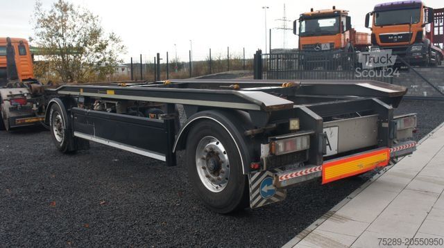 Przyczepa hakowa HÜFFERMANN HAR 18.67 Abrollanhänger BPW