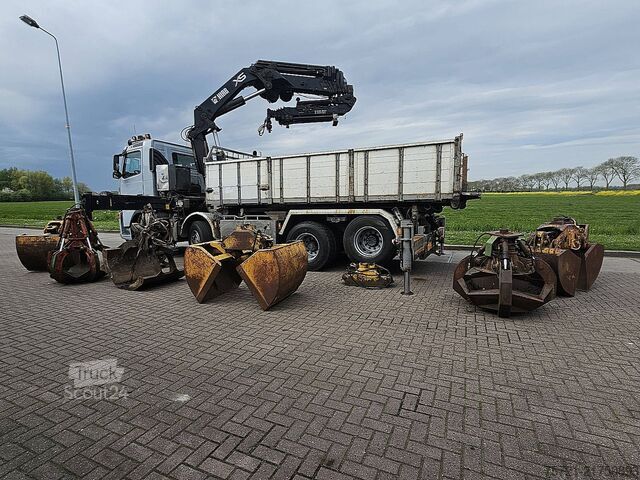 Plateau de chargement VOLVO FH 13.480 8X2 HIAB 477E6 +JIB