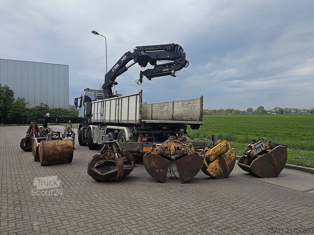 Plateau de chargement VOLVO FH 13.480 8X2 HIAB 477E6 +JIB