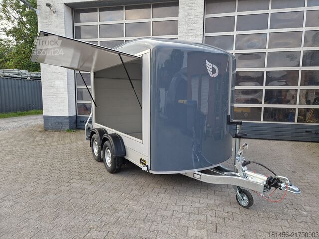 тентованный прицеп Debon Roadster 500 Seitenklappe Tür Rampe