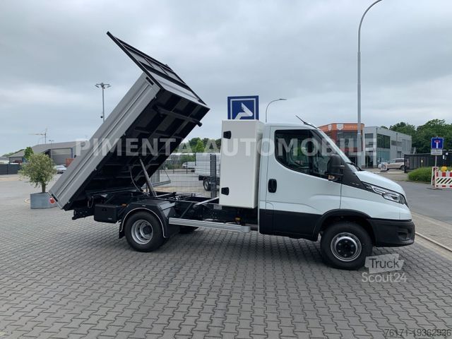 Fourgon à benne basculante à trois voies IVECO Daily 70C18H Mod24 3SKIPPER KISTE DIFF TEMPO LED
