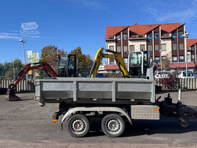Odvozna prikolica VEZEKO R2B2X Hakenabroller, Abrollanhänger, Lift, 3,5t.
