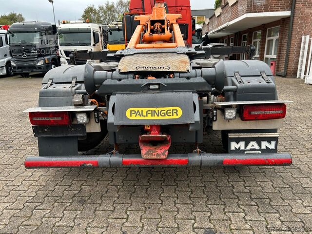 Kamyon üzerine monteli vinç MAN 35.500 TGS Abroller mit Fassi F315RA.2.26 Kran