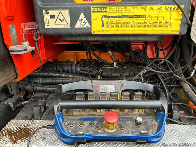 Kamyon üzerine monteli vinç MAN 35.500 TGS Abroller mit Fassi F315RA.2.26 Kran