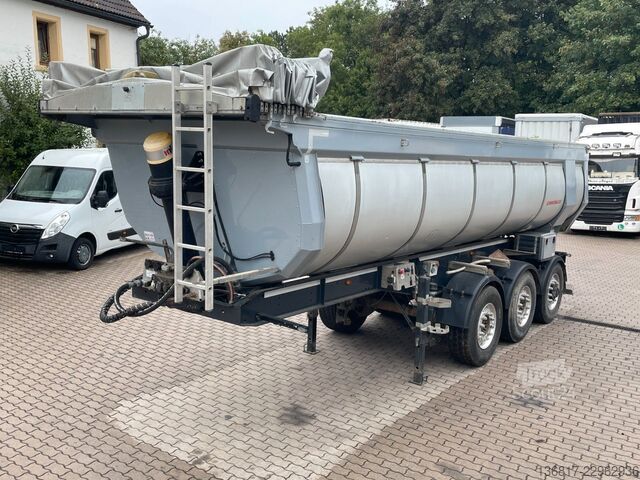 Semirremolque volquete SCHWARZMÜLLER D21K0 Stahl Mulde Thermo 25m³ hydra. Hinterachse