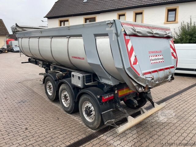 Semirremolque volquete SCHWARZMÜLLER D21K0 Stahl Mulde Thermo 25m³ hydra. Hinterachse