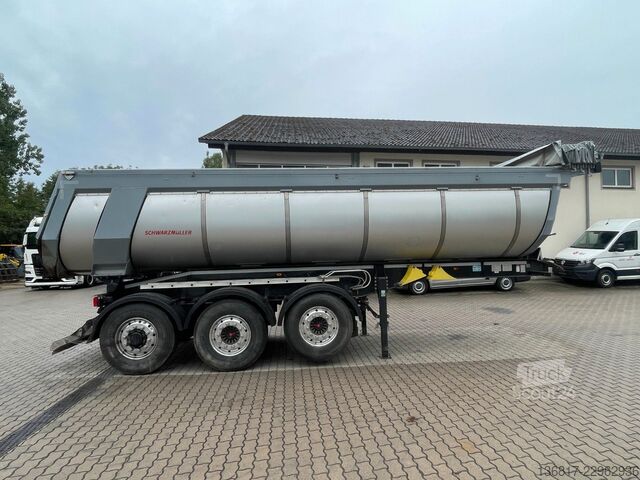 Semirremolque volquete SCHWARZMÜLLER D21K0 Stahl Mulde Thermo 25m³ hydra. Hinterachse