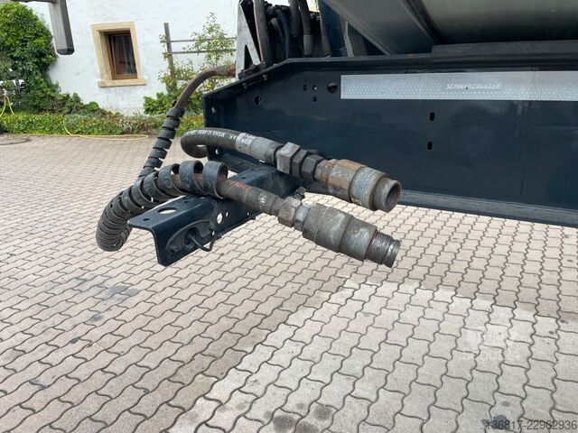 Semirremolque volquete SCHWARZMÜLLER D21K0 Stahl Mulde Thermo 25m³ hydra. Hinterachse