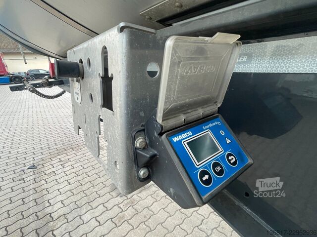 Semirremolque volquete SCHWARZMÜLLER D21K0 Stahl Mulde Thermo 25m³ hydra. Hinterachse