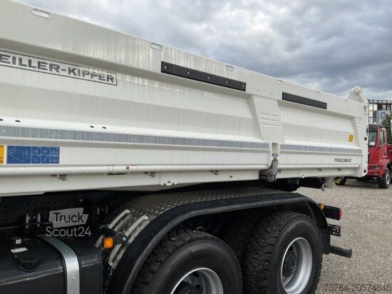 Тристранен самосвал MAN 33.520 6X6 BL NEU BORDMATIK 3 SEITEN KIPPER HIAB KRAN MIETKAUF MöGLICH