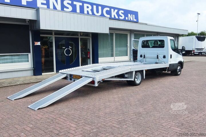 Autotransporter Iveco 40 C 18 Luchtering 3.0 L motor Tijhof opbouw