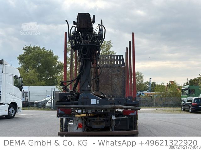 Camião florestal MAN TGS26.500*E6c*6x4*Retarder*Palfinger*Kühlbox*TÜV