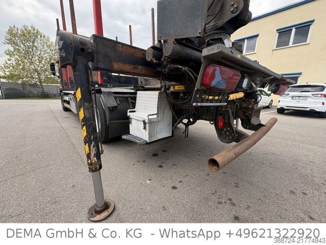 Camião florestal MAN TGS26.500*E6c*6x4*Retarder*Palfinger*Kühlbox*TÜV