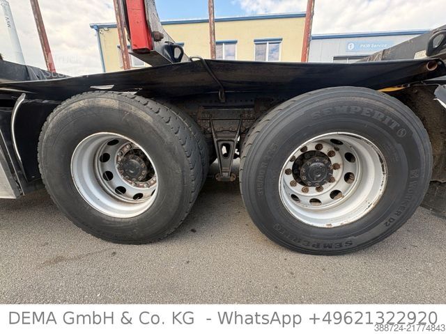 Camião florestal MAN TGS26.500*E6c*6x4*Retarder*Palfinger*Kühlbox*TÜV