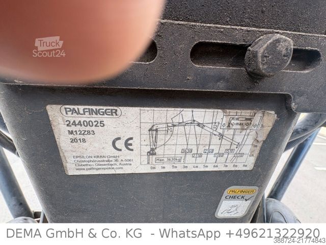 Camião florestal MAN TGS26.500*E6c*6x4*Retarder*Palfinger*Kühlbox*TÜV