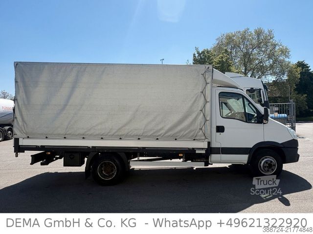 Samochód dostawczy z plandeką IVECO 70C17*E5*Schalt*3-Sitze*AHK*TÜV*3,85t. Zuladung*