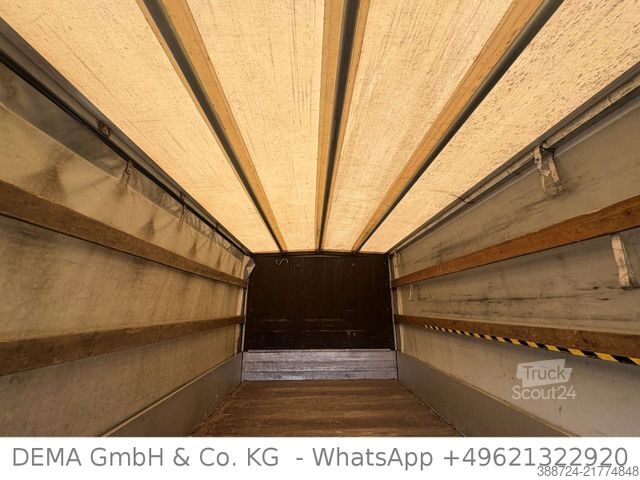 Samochód dostawczy z plandeką IVECO 70C17*E5*Schalt*3-Sitze*AHK*TÜV*3,85t. Zuladung*