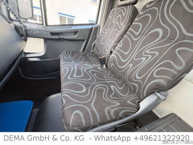 Transportador con plataforma y toldo IVECO ML75E18*Schalt*LBW*3-Sitze*Klima*Bordwände*