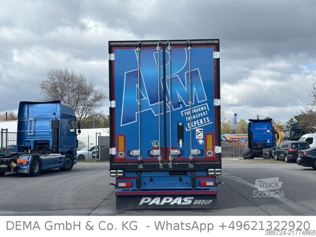 Semiremorcă frigorifică SCHMITZ CARGOBULL SCB/S3B*Doppelstock*Lenk+Lift*Alu*Palettenkasten