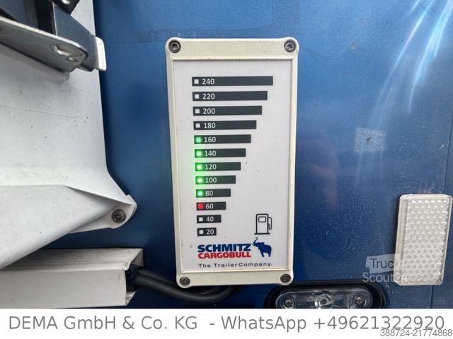 Semiremorcă frigorifică SCHMITZ CARGOBULL SCB/S3B*Doppelstock*Lenk+Lift*Alu*Palettenkasten