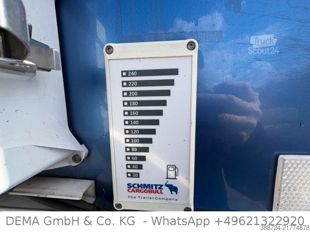 Semiremorcă frigorifică SCHMITZ CARGOBULL SCB/S3B*Doppelstock*Lenk+Lift*Alu*Palettenkasten